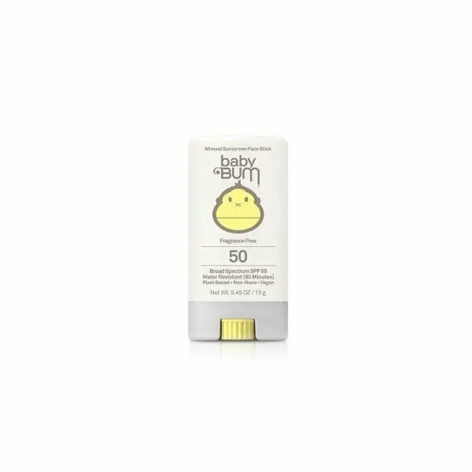 Baby Bum - Mineral Spf 50 Sunscreen Face Stick-Fragrance Free .45 Oz 1