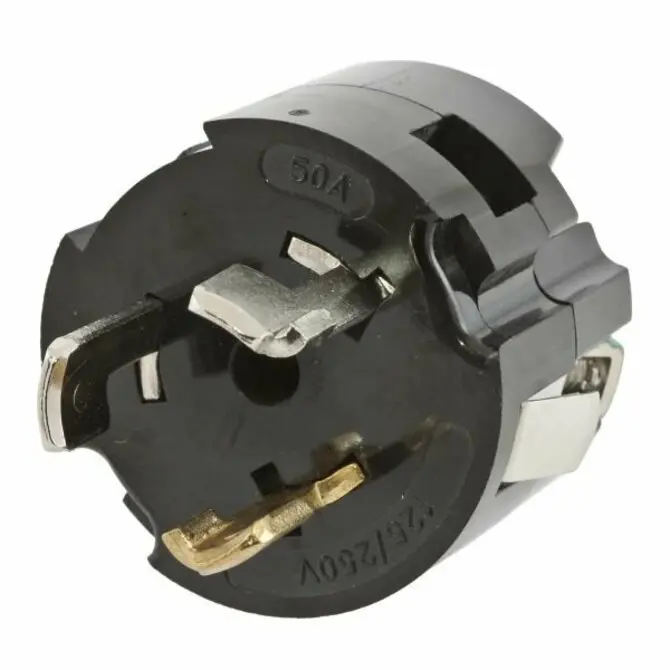 Hubbell - 50 A 125/250 V Replacement Electric Wiring Device 1