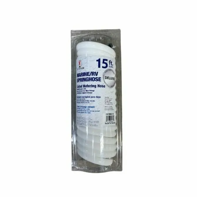 Plastair - Spring Hose - White - 15' 1
