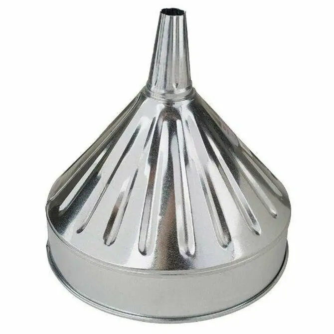 National Spencer - Galvanized Funnel 8 Qt 1