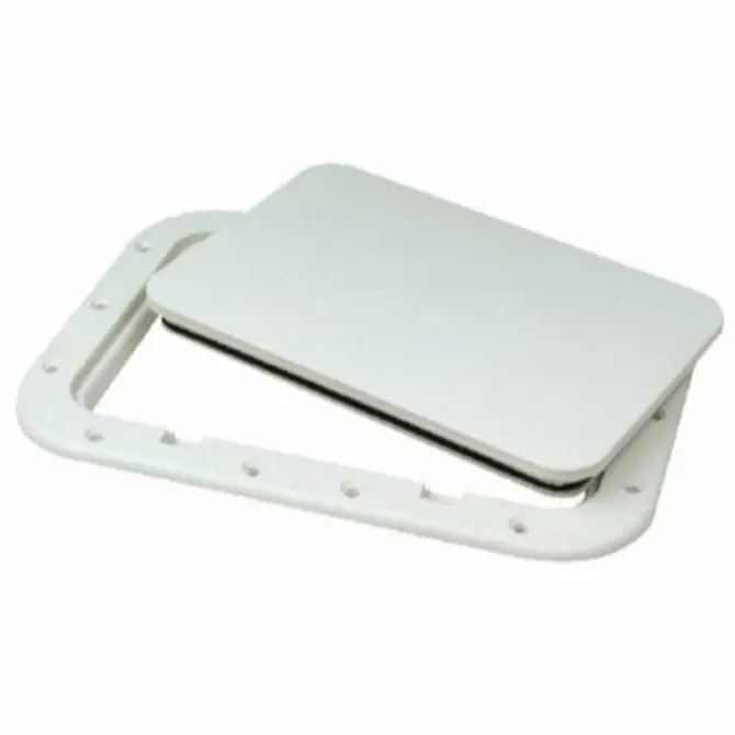 Sea Choice - White Pry Up Hatch 7" X 11" 1