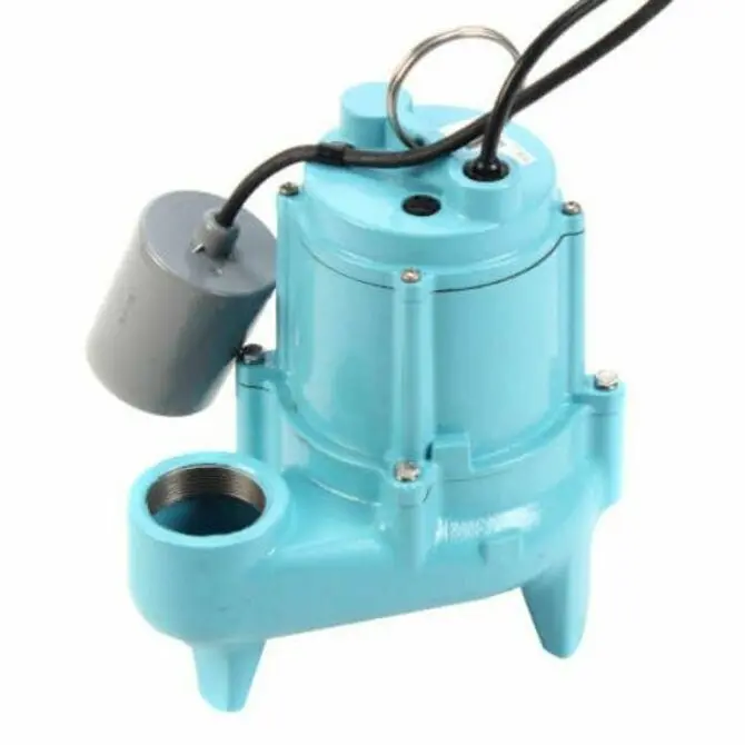 Little Giant - Submersible Effluent Pump (20' Cord) 4/10 Hp 1