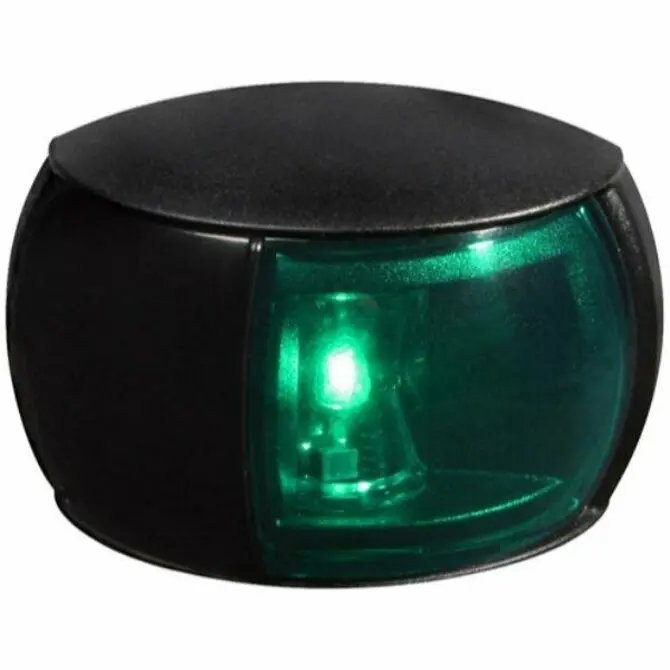 Hella - 2Nm Naviled Green Lens - Starboard, Black 1