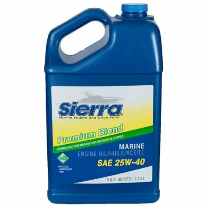 Sierra - 25W-40 Conventional Engine Oil 1