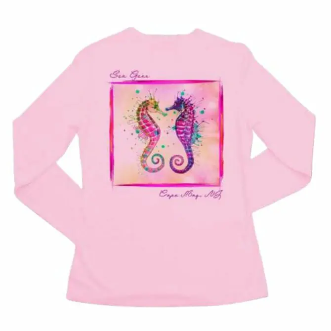 Native Outfitters - Sea Gear Sea Horses Spf50 Long Sleeve 1