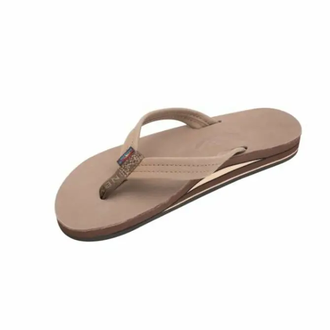 Rainbow - Women's Double Layer Arch Support Premier Leather With 3/4" Medium Strap 1