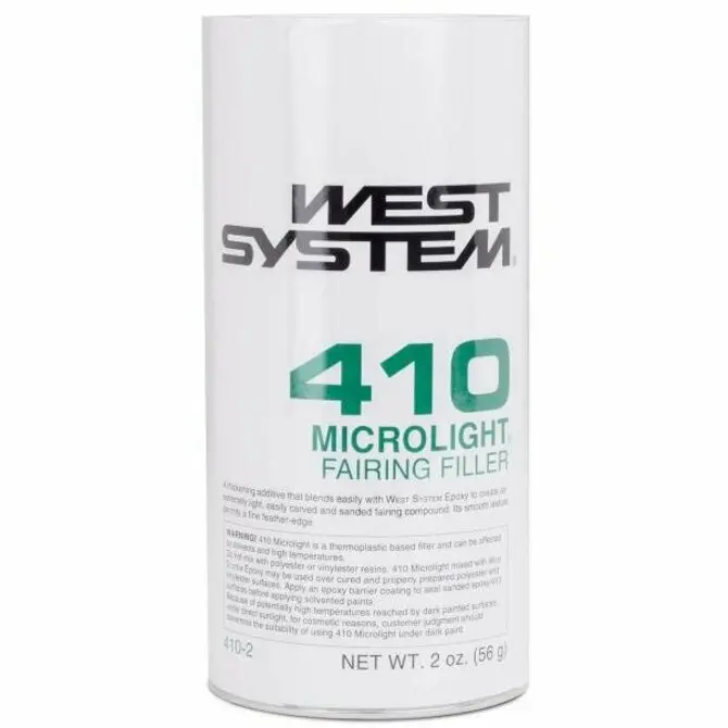 West System - 410 Microlight Fiaring Filler 2 Oz Tan 1