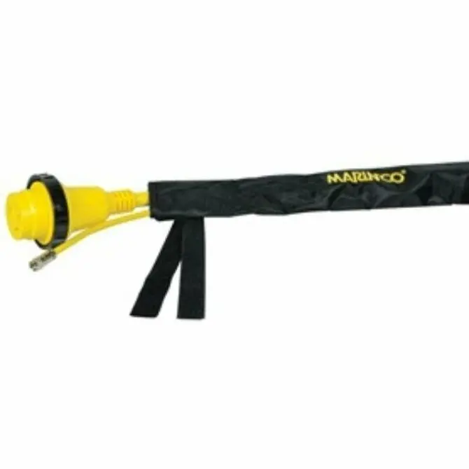 Marinco - Cordset Cover, 24', Black Black 1