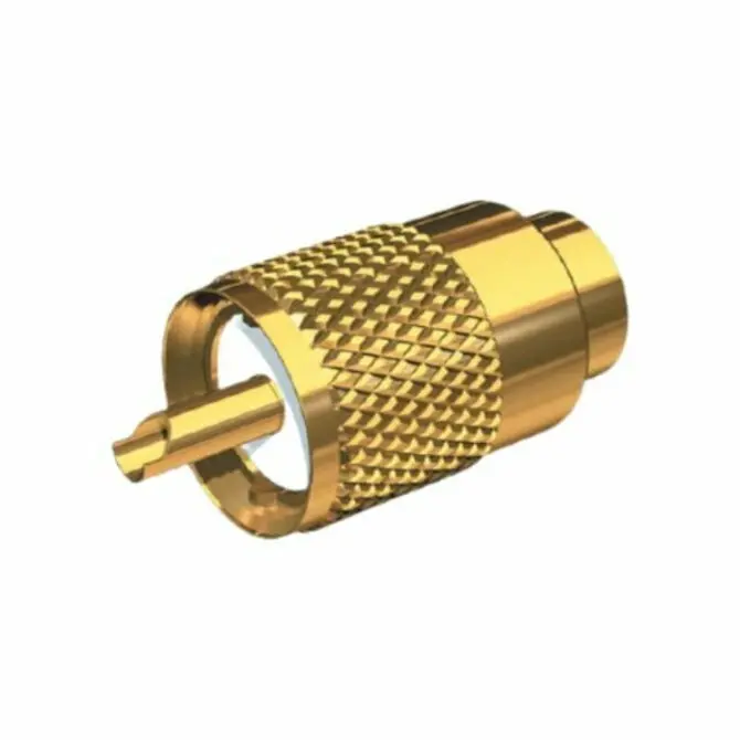 Shakespeare - Gold-Plated Connector For Rg-8/Au & Rg-213 Coax 1