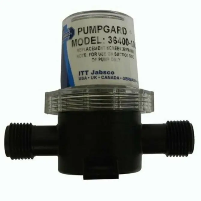 Jabsco - Pumpgard In-Line Strainer 1/2" Pipe 1
