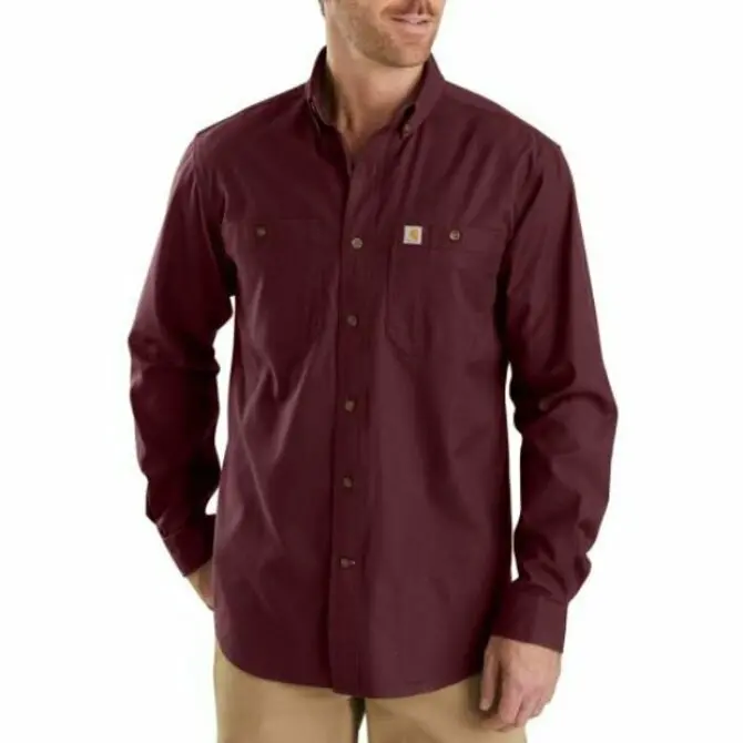 Carhartt Rugged Flex Rigby Long-Sleeve Work Shirt
