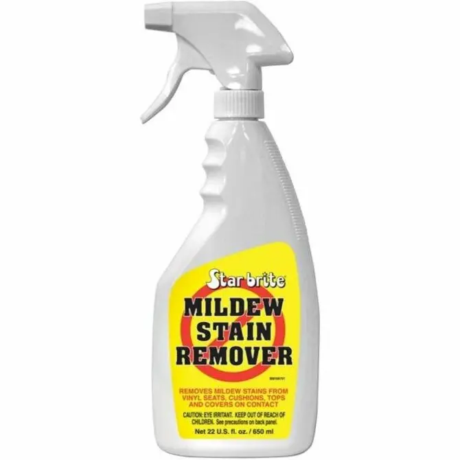Star Brite - Mildew Stain Remover, Good For Vinyl Seats And Cushions  22 Oz 1