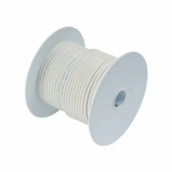 Ancor - White 12 Awg Tinner Copper Wire - Per Foot 1