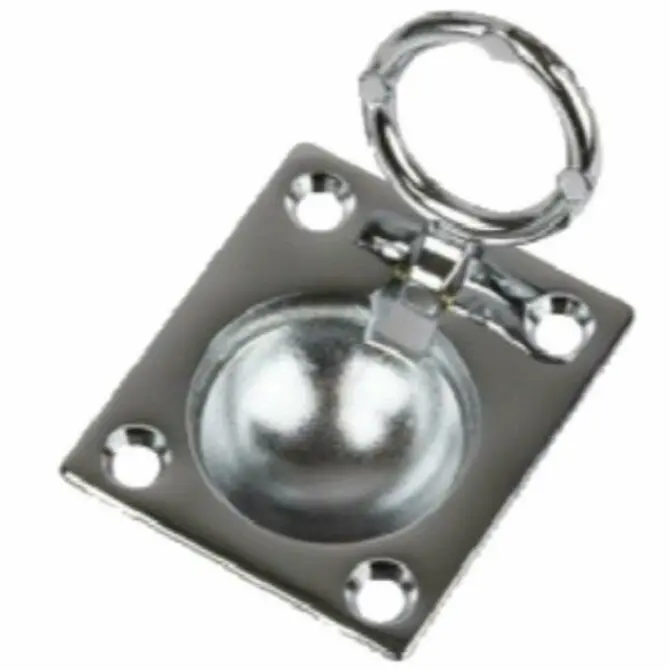 Sea Dog - Small Chrome Brass Pull Ring 1-3/4" 1