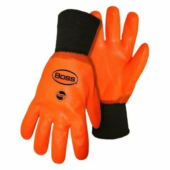 Boss - Hot Hands High-Vis Pvc Knit Wrist 1