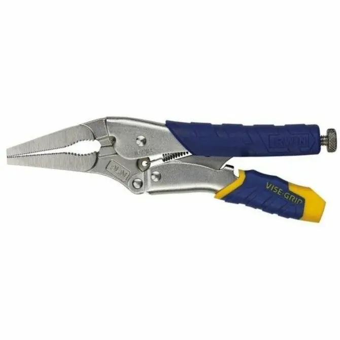Irwin - Fast Release Long Nose Locking Pliers W/Wire Cuitter 1