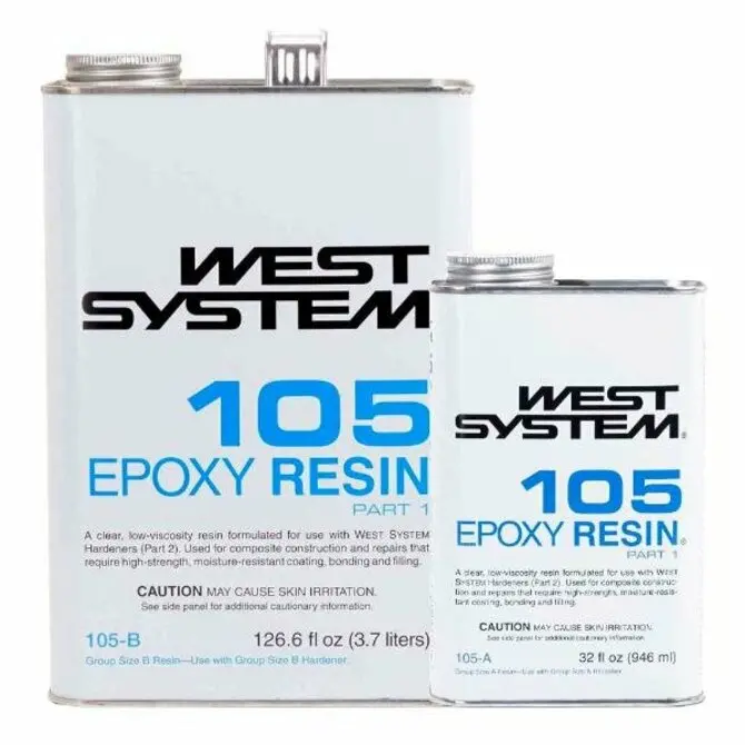 West System - 105A Epoxy Resin 1 Qt 1
