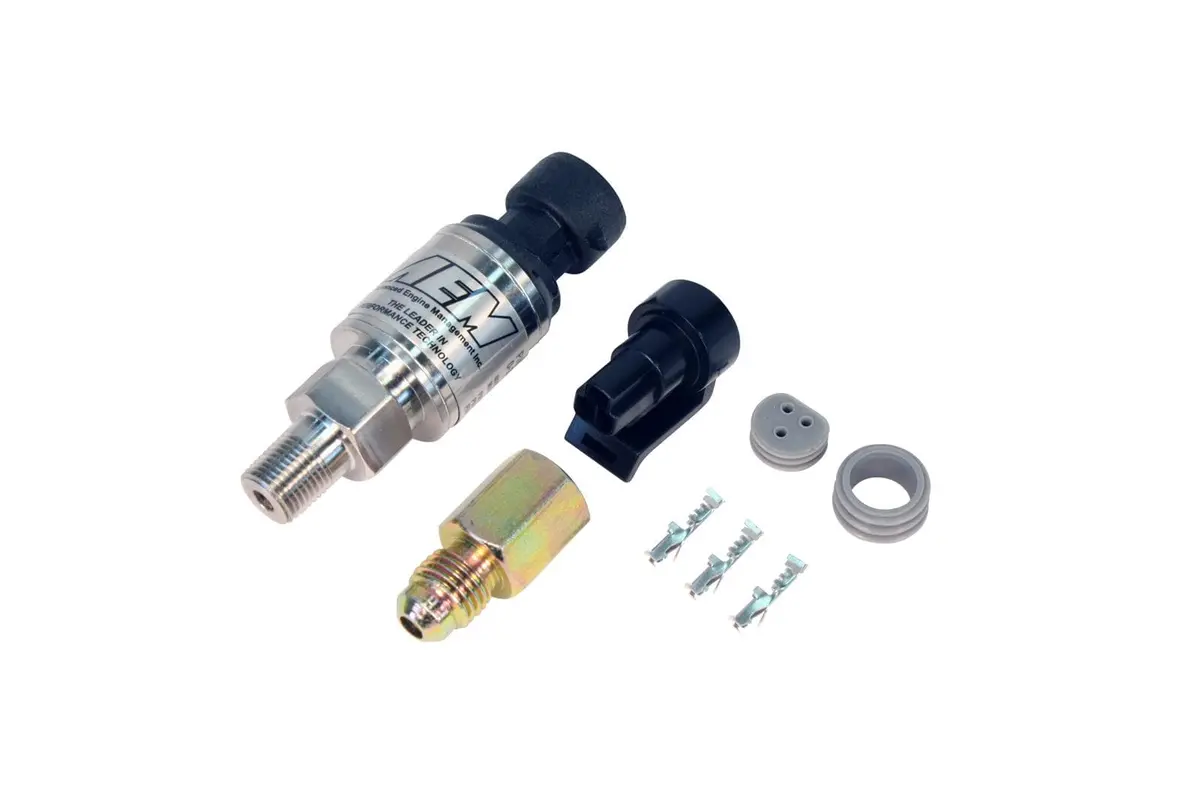 Aem Electronics Psig Sensor Kit – Boost Pressure Transducer With Wiring Harness (30-2130-2000) 1
