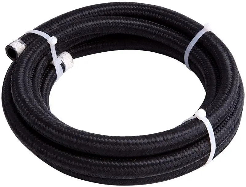 Af450-06-2M Lightweight Black Braided -6An Hose – 2-Meter Length 1