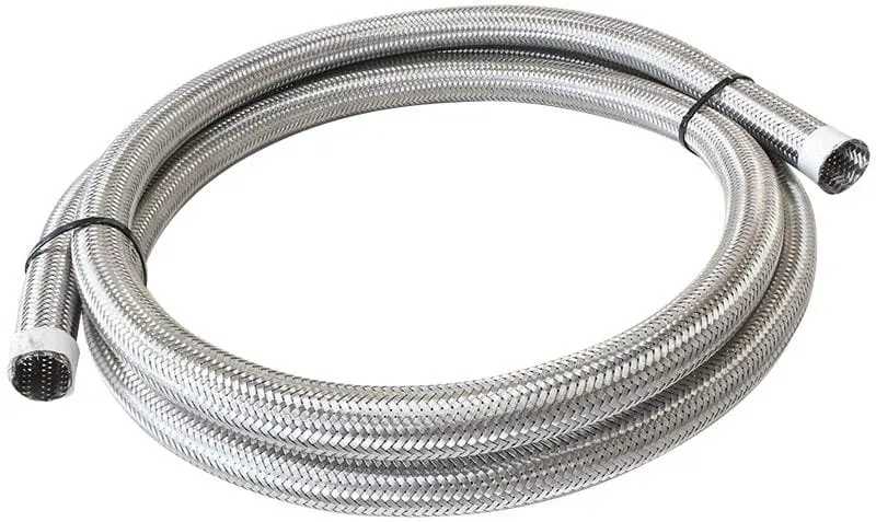 Af111-021-3M Stainless Steel Braided Hose – 13/16" (21Mm) Id, 3-Meter Length 1