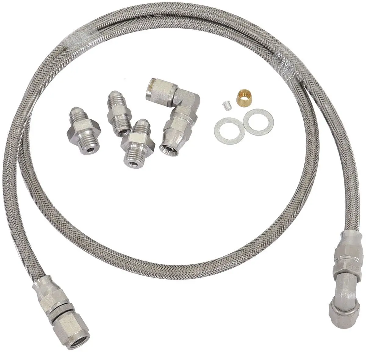 Af30-1010 Universal -4An Turbocharger Oil Feed Line Kit 1