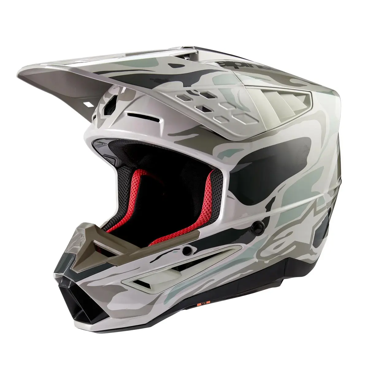 Alpinestars Sm5 Mx Helmet – Matte Black, Size S 1