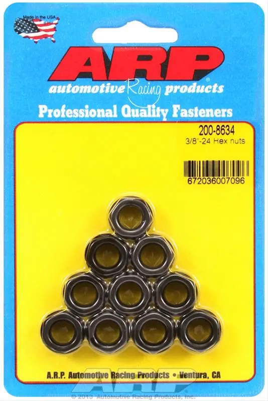 Arp Hex Nuts – 200-8634 (Grade 8740 Chromoly) 1