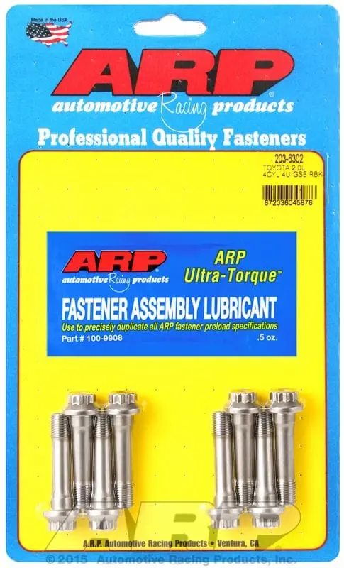 Arp Conrod Bolt Set – High-Strength Replacement Kit Ar203-6302 1