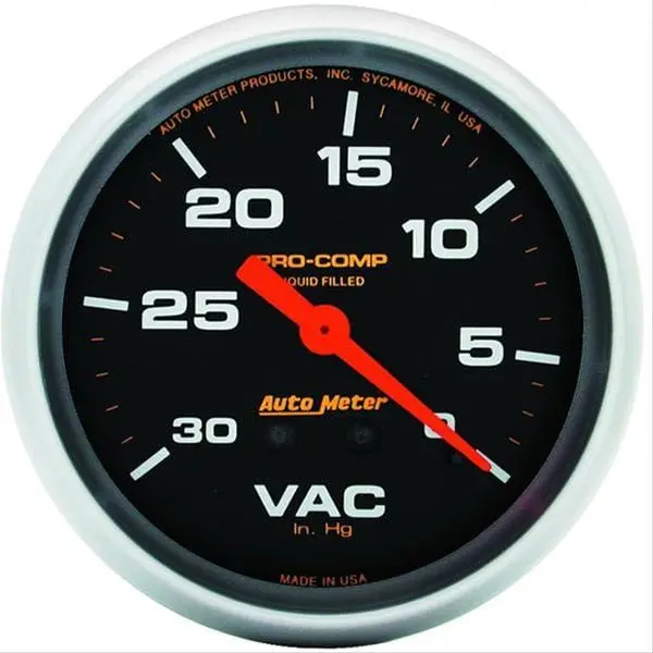 Autometer Pro-Comp Analog Gauge – 5484 (2-1/16" Diameter) 1