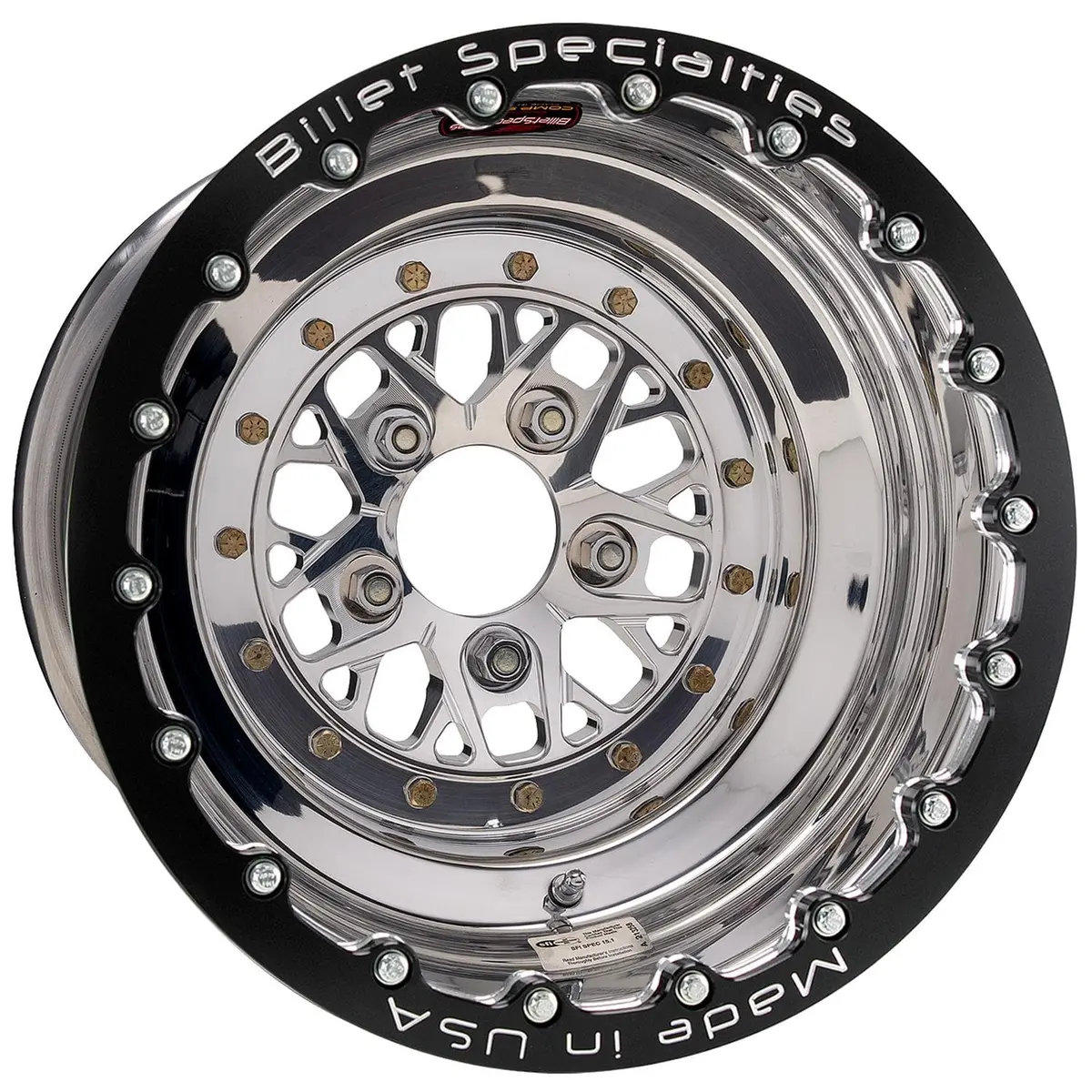 Billet Specialties Csbl085806140 Forged Aluminum Wheels – 18X8.5", 6X139.7Mm 1
