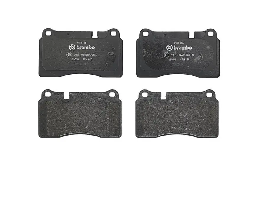 Brembo Low-Metallic Brake Pads For Performance Applications, Part P85116 1
