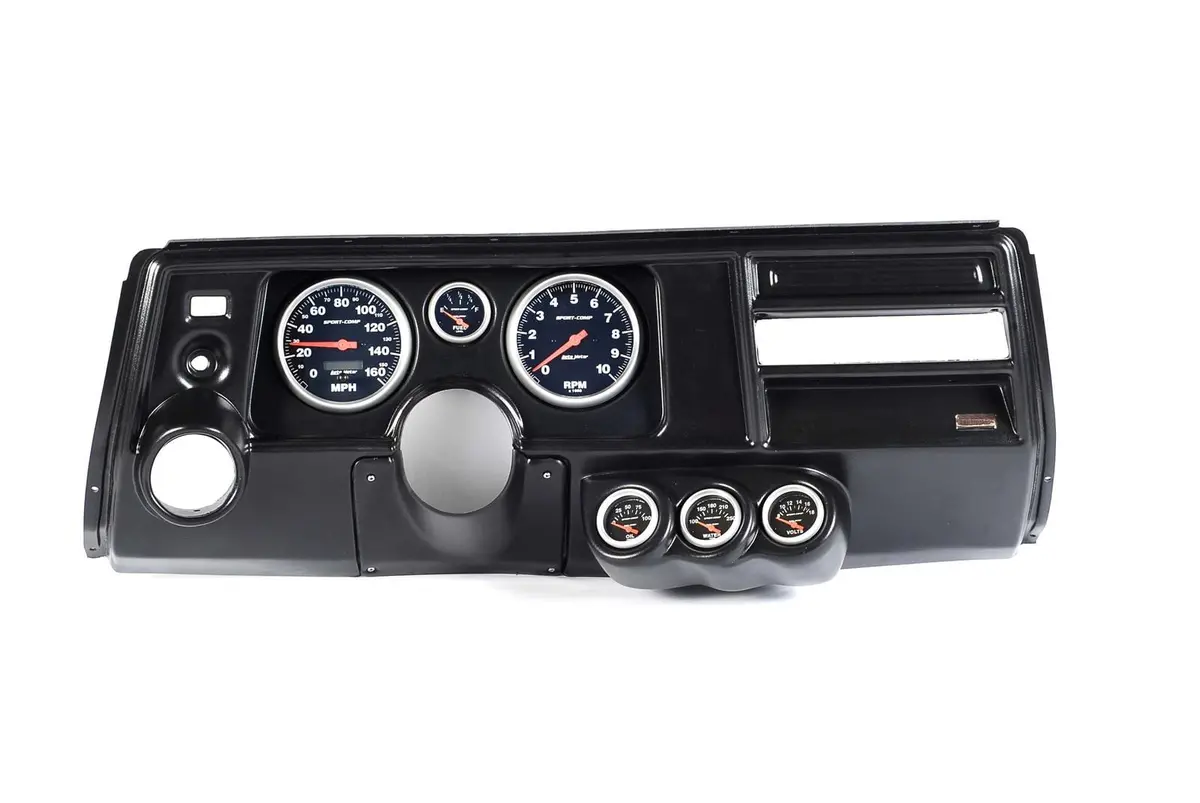 Classic Thunder Road Instrument Panel With Autometer Gauges – Model 103690211 1