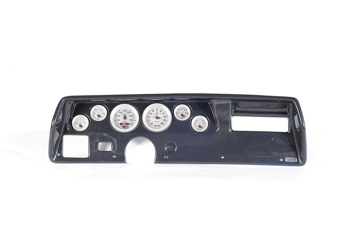 Classic Thunder Road Instrument Panel – Pre-Assembled With Autometer Gauges (104701613) 1