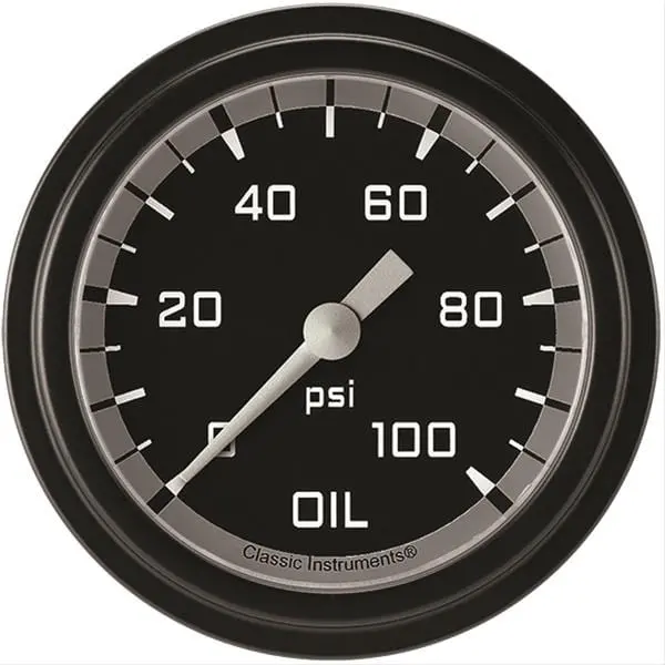 Classic Instruments Ax381Gblf Auto Cross Gray Gauge Set With Led Lighting 1