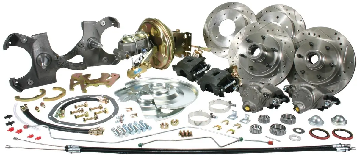Classic Performance 6770Frbk-6 Front & Rear Disc Brake Conversion Kit 1