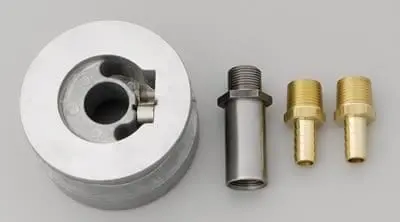 Derale Temperature-Sensing Oil Cooler Sandwich Adapter Kit, Model 15720 1