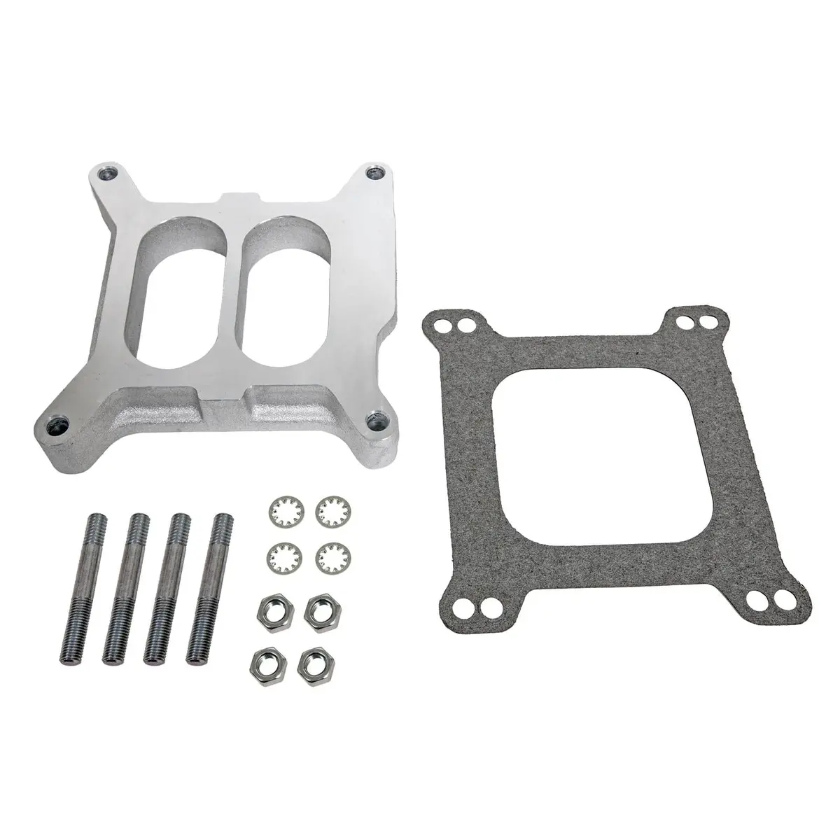 Edelbrock Carburetor Spacer Plate, Single- Or Dual-Plane Compatible, 8714 1