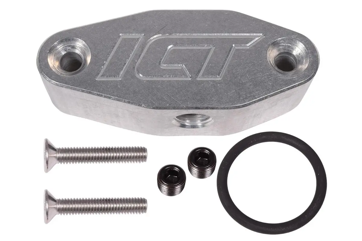 Ict Billet Aluminum Gauge Adapter – Part 551942 1
