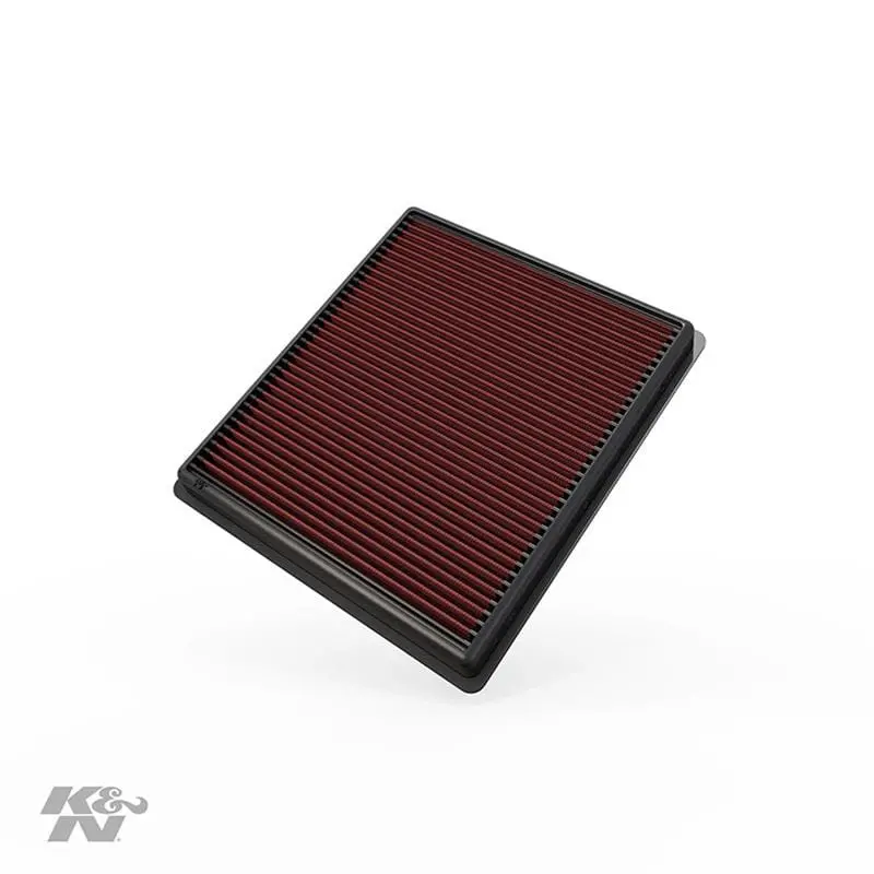 K&N 33-2497 Washable, Reusable High-Flow Air Filter With Lifetime Warranty 1