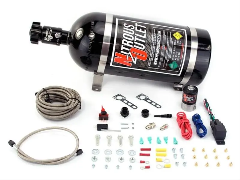 Nitrous Outlet 00-10200-10 Single-Nozzle Dry Nitrous System 1